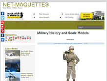 Tablet Screenshot of net-maquettes.com